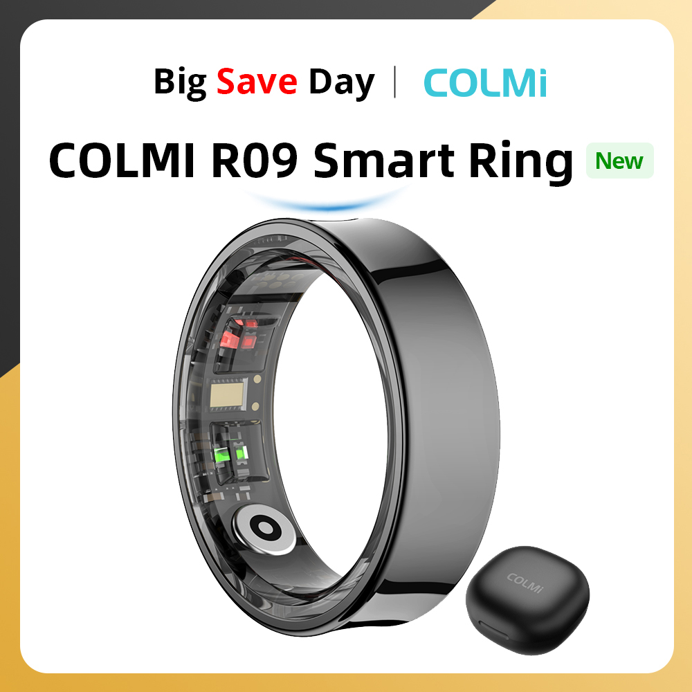 Daith Heart Ring - 2024 COLMI R09 Smart Ring Men