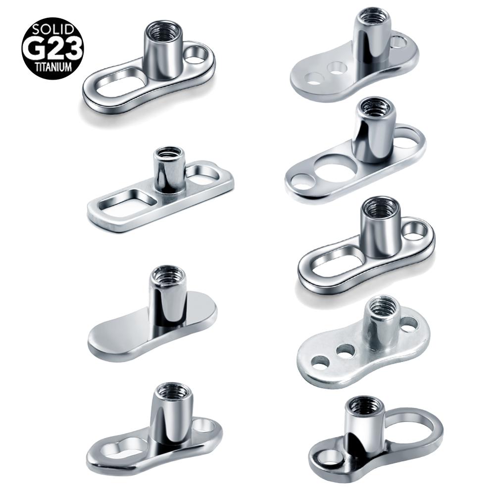 Dermal Anchor Top - 10pcs/lot G23 Titanium Micro Dermal Piercings