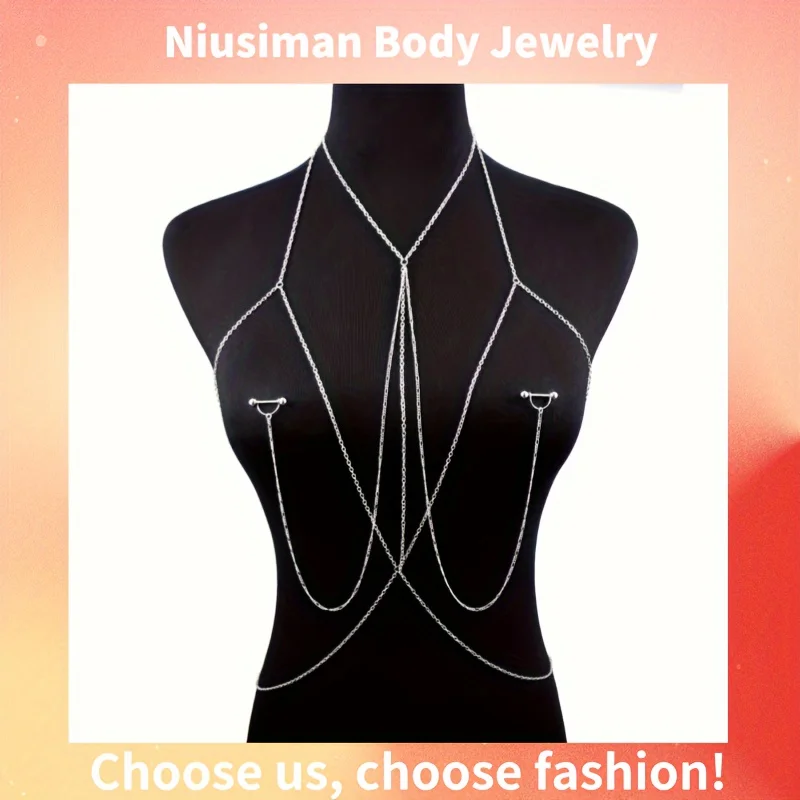 Body Jewelry Nipple Rings - 1pc Elegant & Sexy Body Chain
