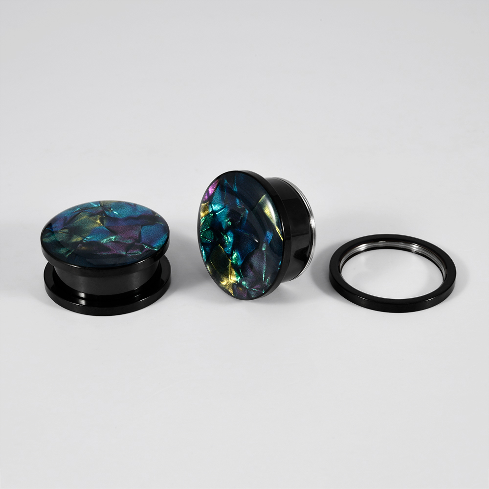 1PC Stainless Steel Mix Colors - Body Jewelry Gauges ulasan dan harga