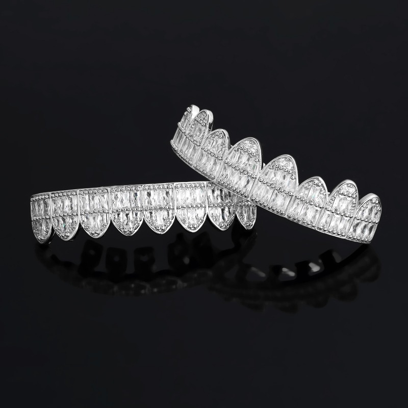 Hiphop Iced Out T Square Zirco - Body Jewelry Real Gold ulasan dan harga
