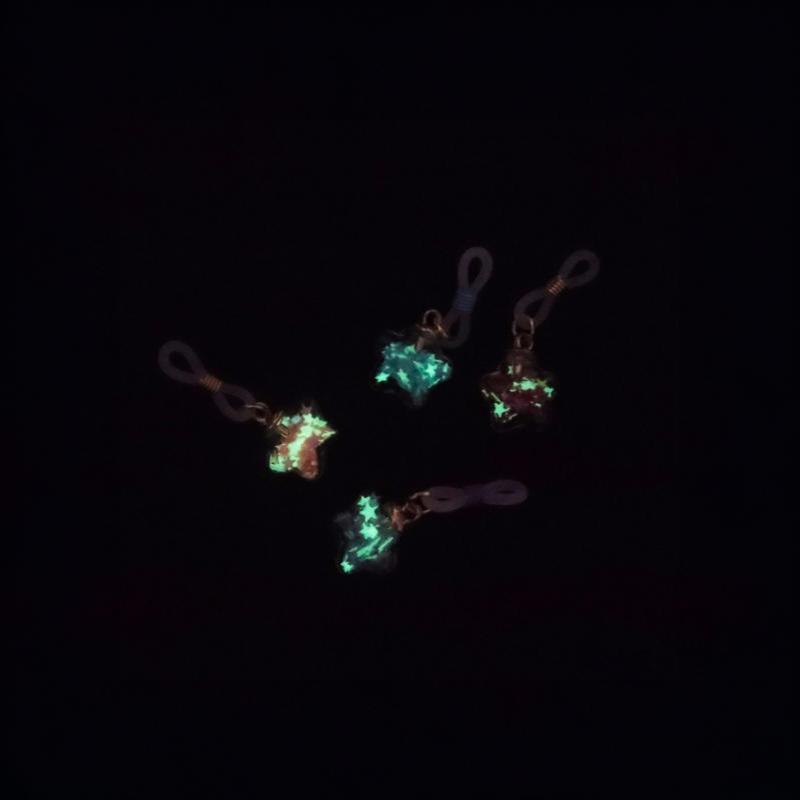 【A】1Pair Glow In The Dark Non- - Body Jewelry Nipple Rings ulasan dan harga