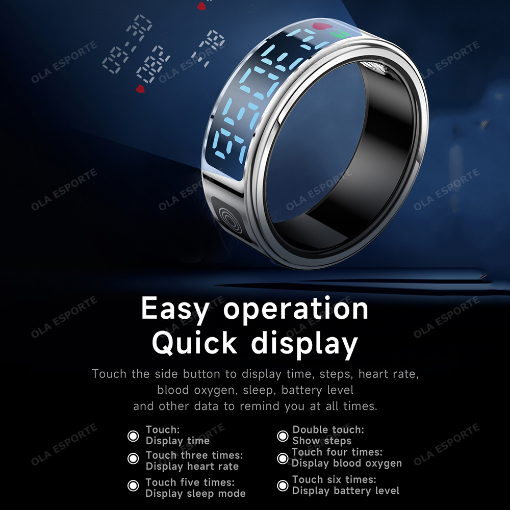 2026 Smart ring with charging  - Daith Heart Ring ulasan dan harga