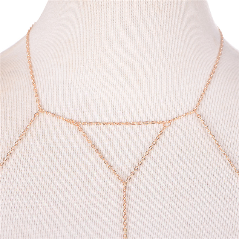 Gold Silver Fashion Link Chain - Qualiti Body Jewelry ulasan dan harga