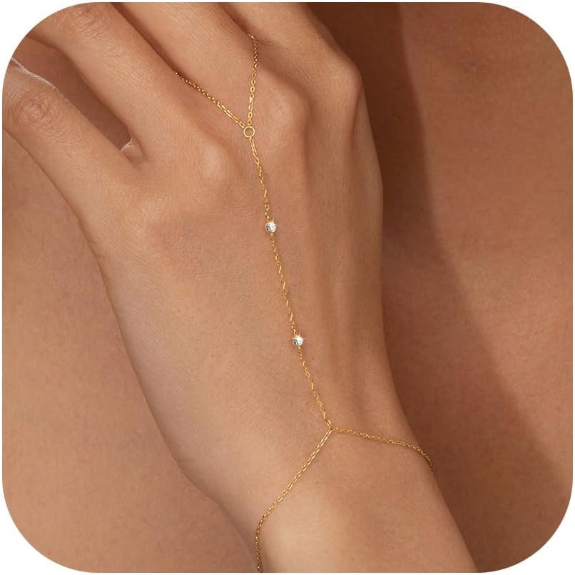 Trendy Women 14K Real Gold Pla - Body Jewelry Real Gold ulasan dan harga