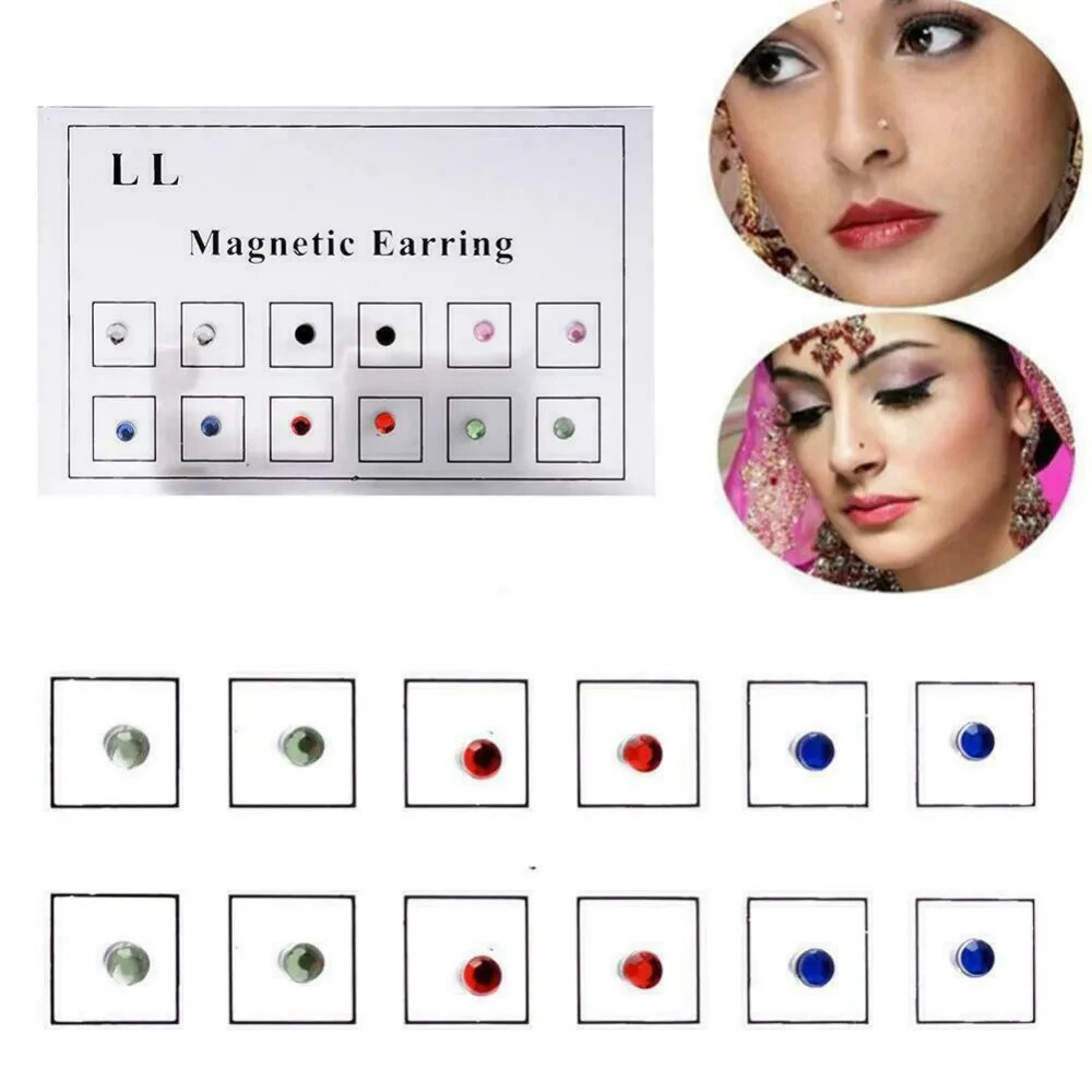 12PCS/Card Fake Cheater Non Pi - Body Jewelry Ear Piercing ulasan dan harga