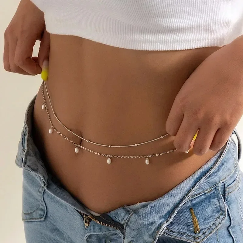 New Charm Sexy Double Layer Bu - Qualiti Body Jewelry ulasan dan harga