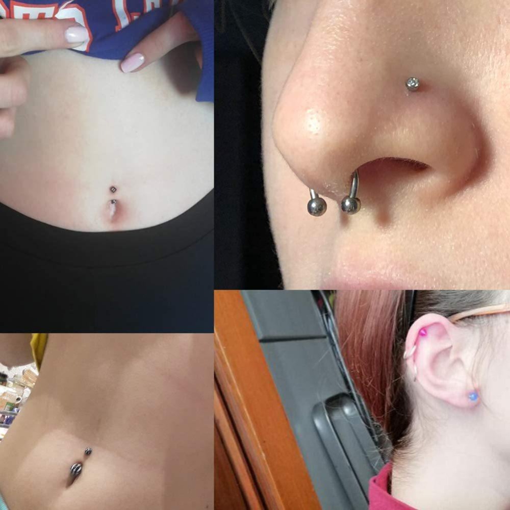 150/140/85/70/42Pcs Body Pierc - Body Jewelry Nipple Rings ulasan dan harga