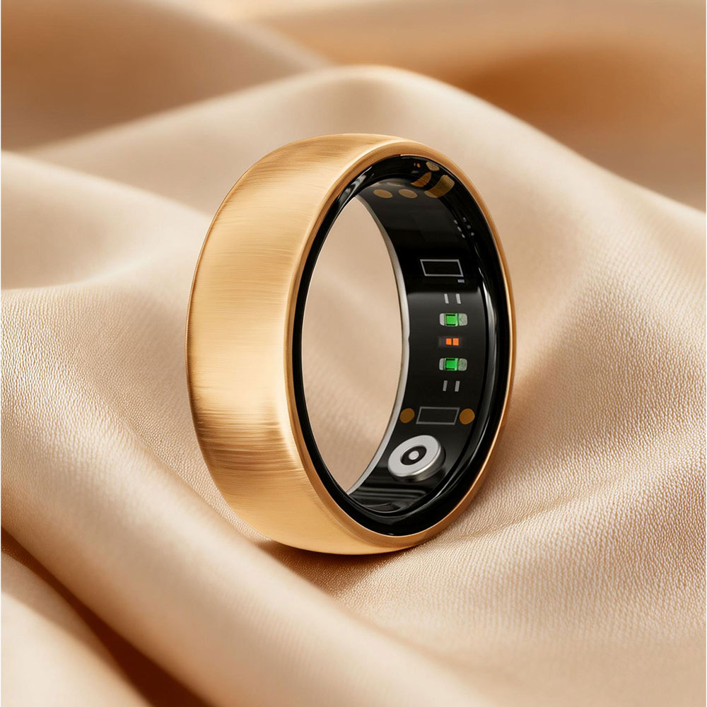 AURA Matt Smart Ring Fitness S - Daith Heart Ring ulasan dan harga