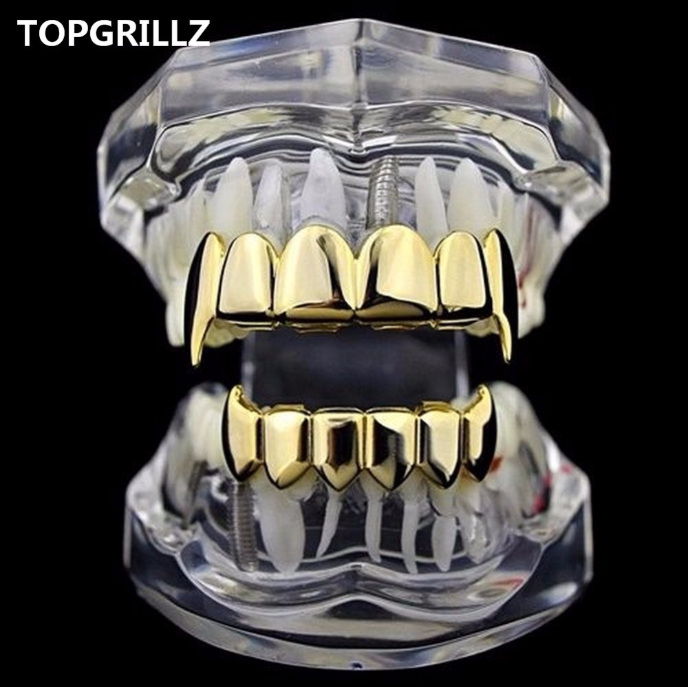 TOPGRILLZ Gold Silver Plated H - Body Jewelry Real Gold ulasan dan harga