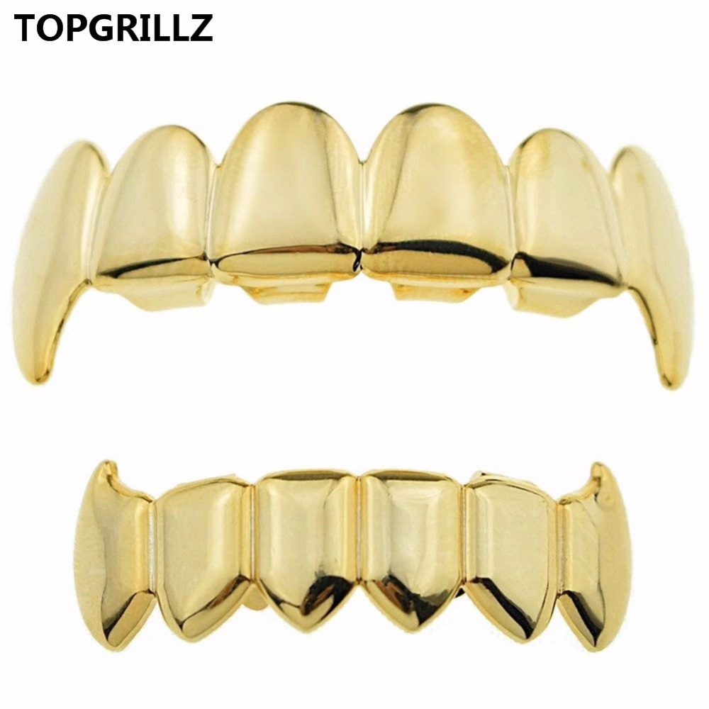 TOPGRILLZ Gold Silver Plated H - Body Jewelry Real Gold ulasan dan harga