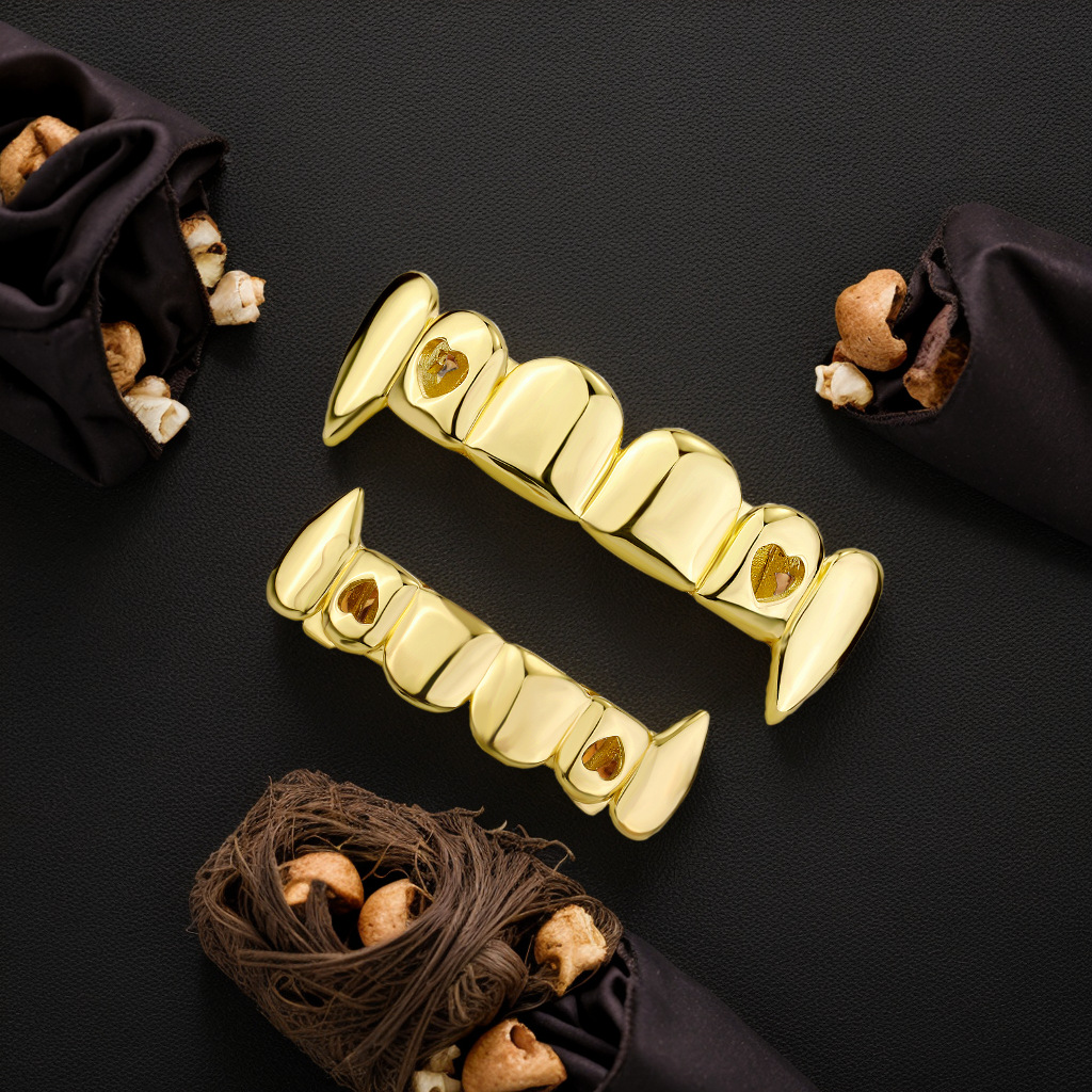 TOPGRILLZ Gold Silver Plated H - Body Jewelry Real Gold ulasan dan harga