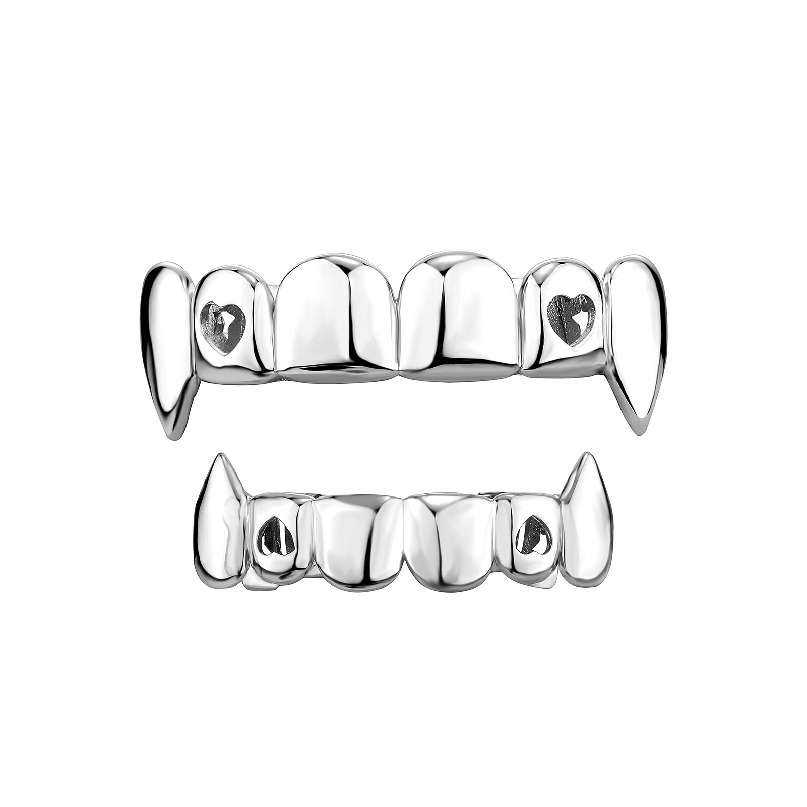 TOPGRILLZ Gold Silver Plated H - Body Jewelry Real Gold ulasan dan harga