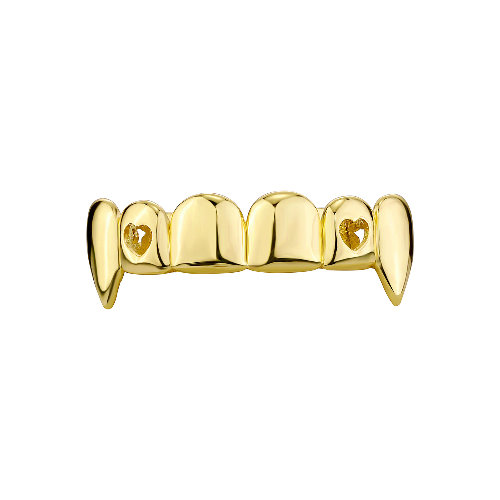 TOPGRILLZ Gold Silver Plated H - Body Jewelry Real Gold ulasan dan harga