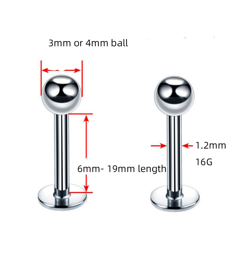2 Pieces 316L Surgical Steel T - Body Jewelry Gauges ulasan dan harga