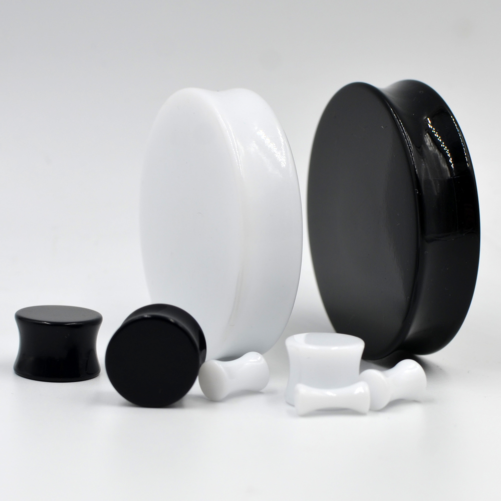 1 Pair 3mm-50mm Big Size Solid - Body Jewelry Gauges ulasan dan harga