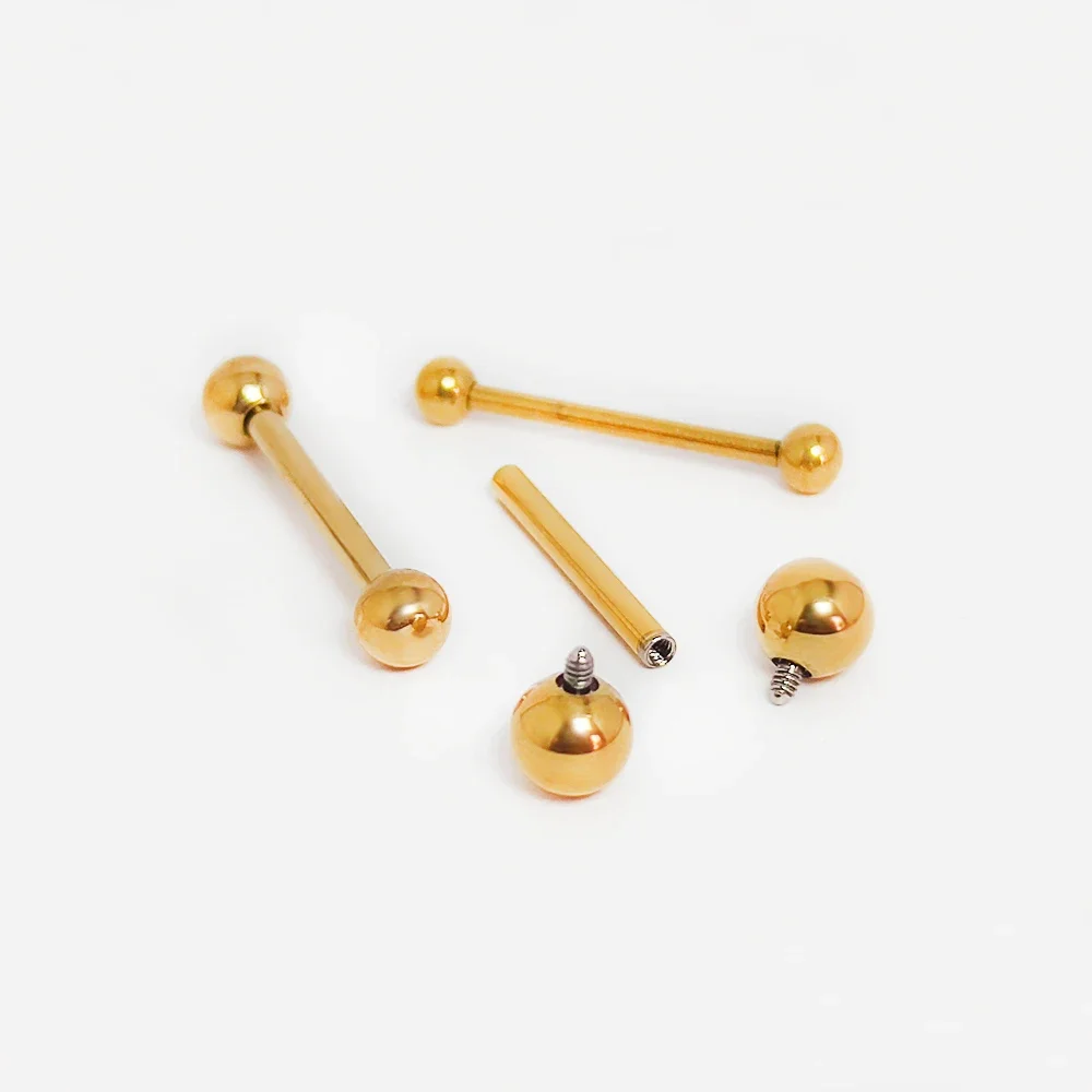 ASTM F136 Titanium Piercing Ba - Body Jewelry Nipple Rings ulasan dan harga