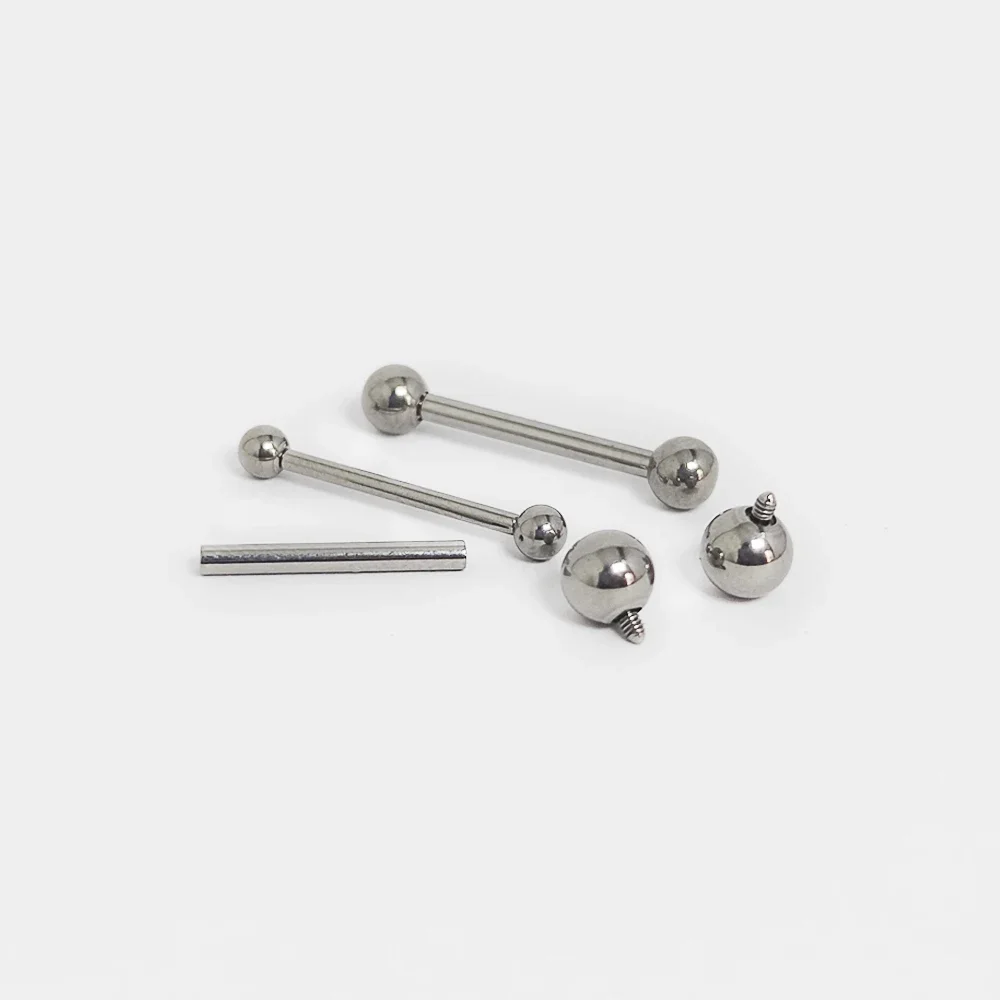 ASTM F136 Titanium Piercing Ba - Body Jewelry Nipple Rings ulasan dan harga