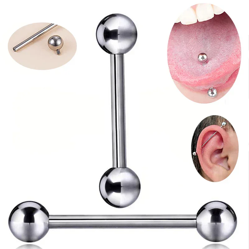 ASTM F136 Titanium Piercing Ba - Body Jewelry Nipple Rings ulasan dan harga