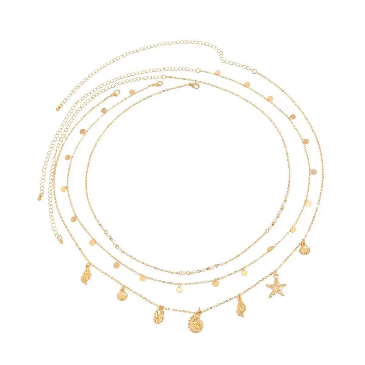 IngeSight.Z 3Pcs/Set Boho Star - Qualiti Body Jewelry ulasan dan harga