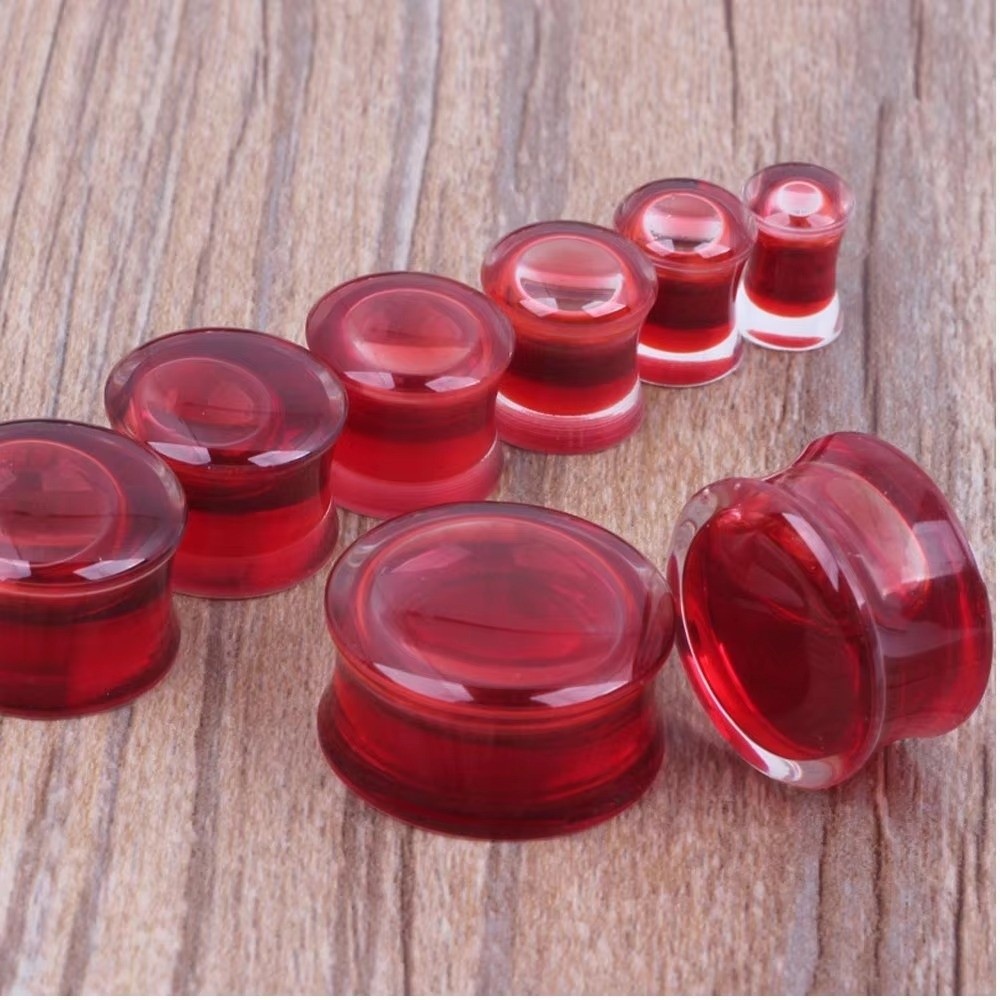Double Saddle Ear Plug Jewelry - Body Jewelry Gauges ulasan dan harga