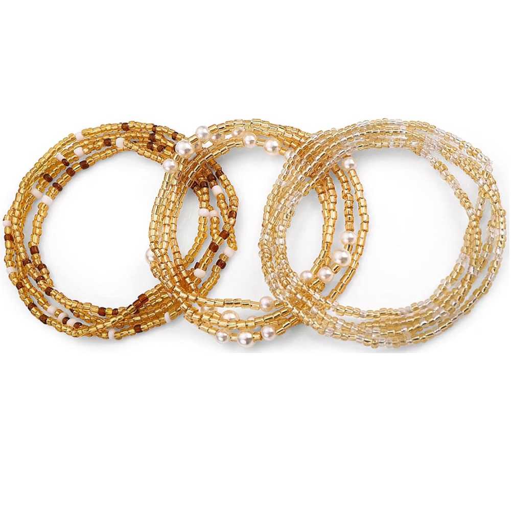 Waist Beads for Women Belly Be - Qualiti Body Jewelry ulasan dan harga