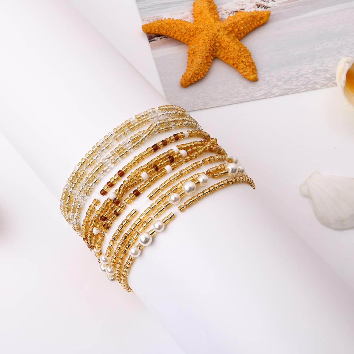Waist Beads for Women Belly Be - Qualiti Body Jewelry ulasan dan harga
