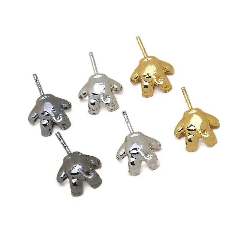 4 Pieces Copper Plated Real Go - Body Jewelry Real Gold ulasan dan harga
