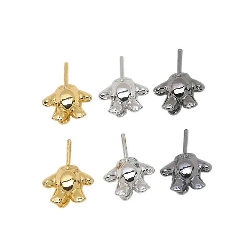 4 Pieces Copper Plated Real Go - Body Jewelry Real Gold ulasan dan harga
