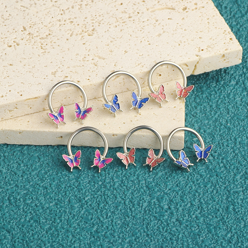16G Septum Ring Daith Piercing - Body Jewelry Ear Piercing ulasan dan harga