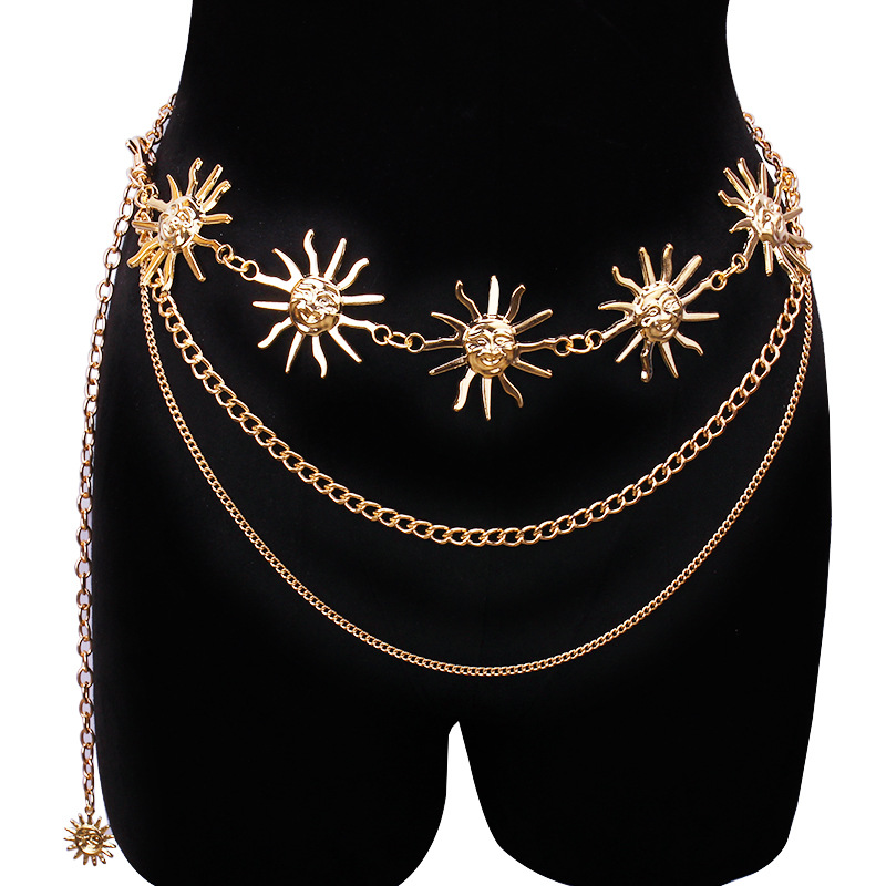 Chunky Multilayer Punk Gothic  - Body Jewelry For Sale ulasan dan harga