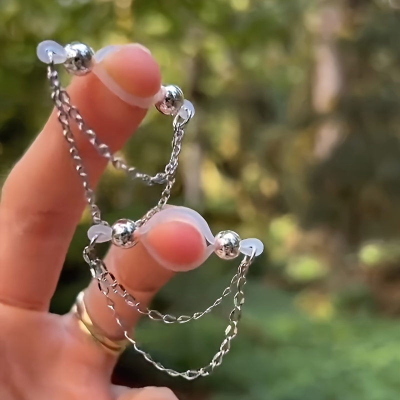 1 Pair Adjustable Fake Nipple  - Body Jewelry Nipple Rings ulasan dan harga