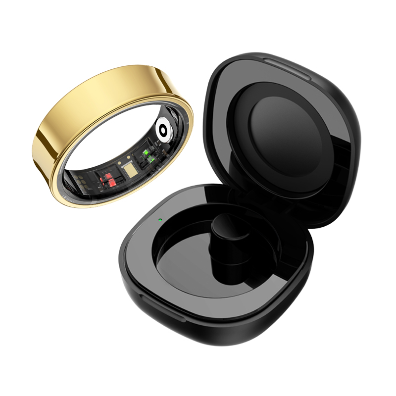 R09 Smart Ring Men Women with  - Daith Heart Ring ulasan dan harga