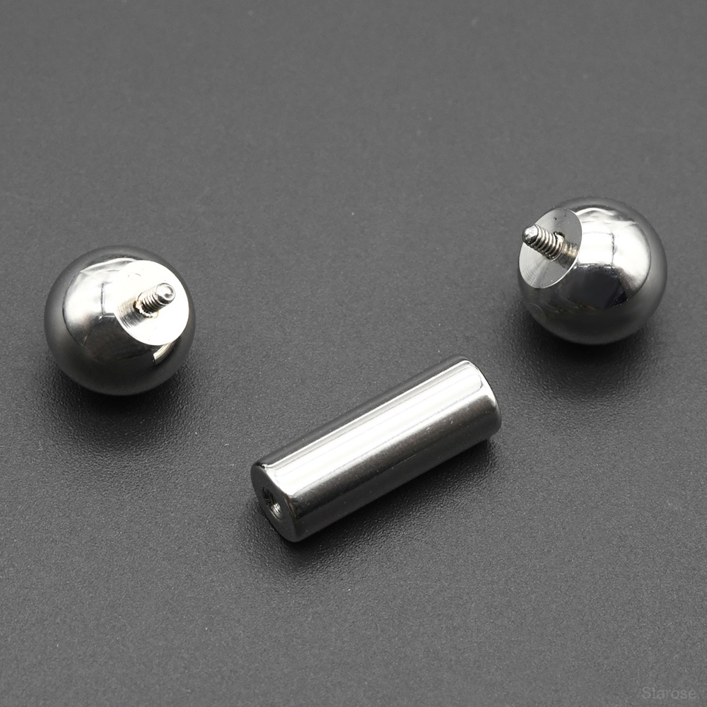 1Pc 12G-00G Stainless Steel St - Body Jewelry Nipple Rings ulasan dan harga