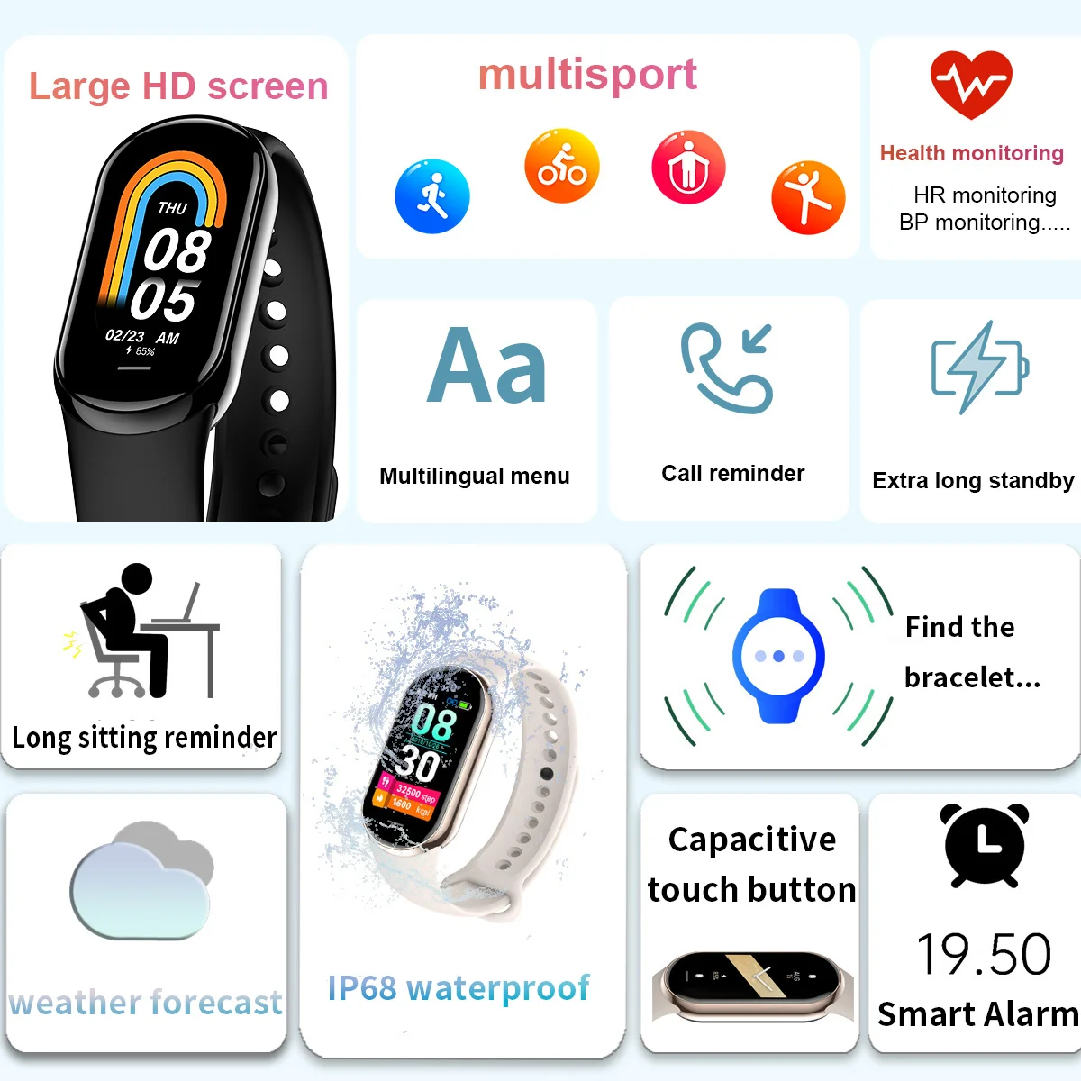 New Original Small M8 Band Sma - Body Jewelry Gauges ulasan dan harga
