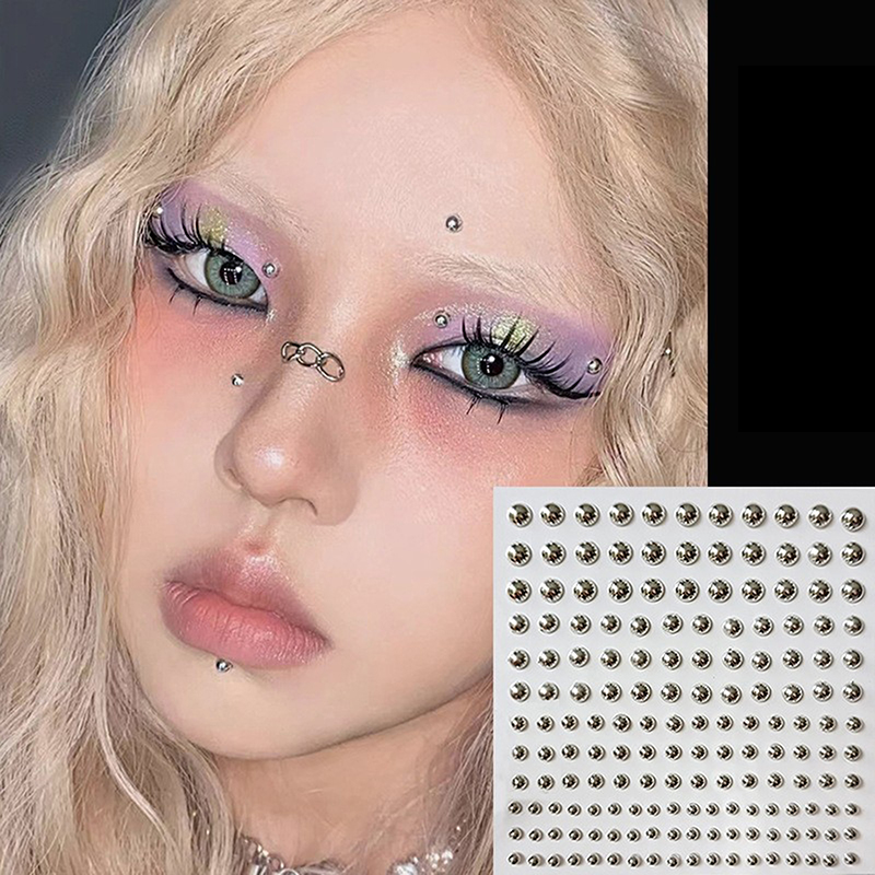 Diamond Sticker Fake Nose Stud - Body Jewelry Ear Piercing ulasan dan harga