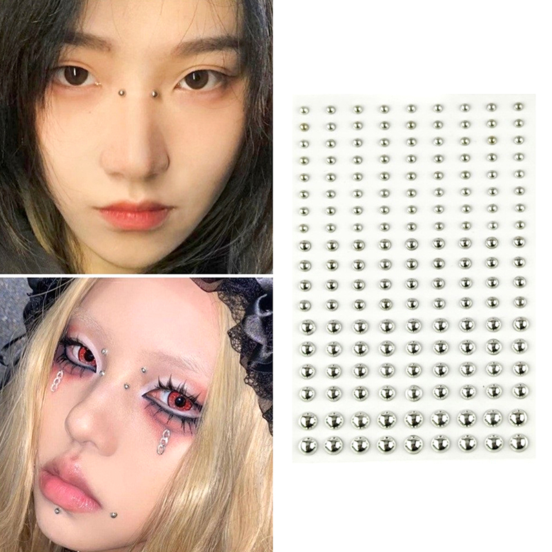 Diamond Sticker Fake Nose Stud - Body Jewelry Ear Piercing ulasan dan harga