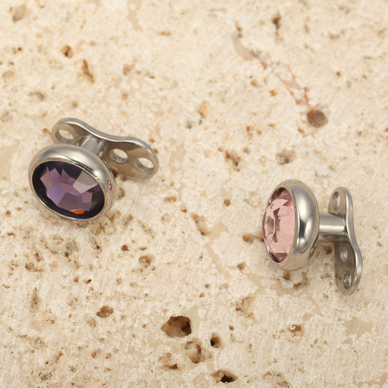 G23 Titanium Piercing Micro De - Dermal Anchor Top ulasan dan harga