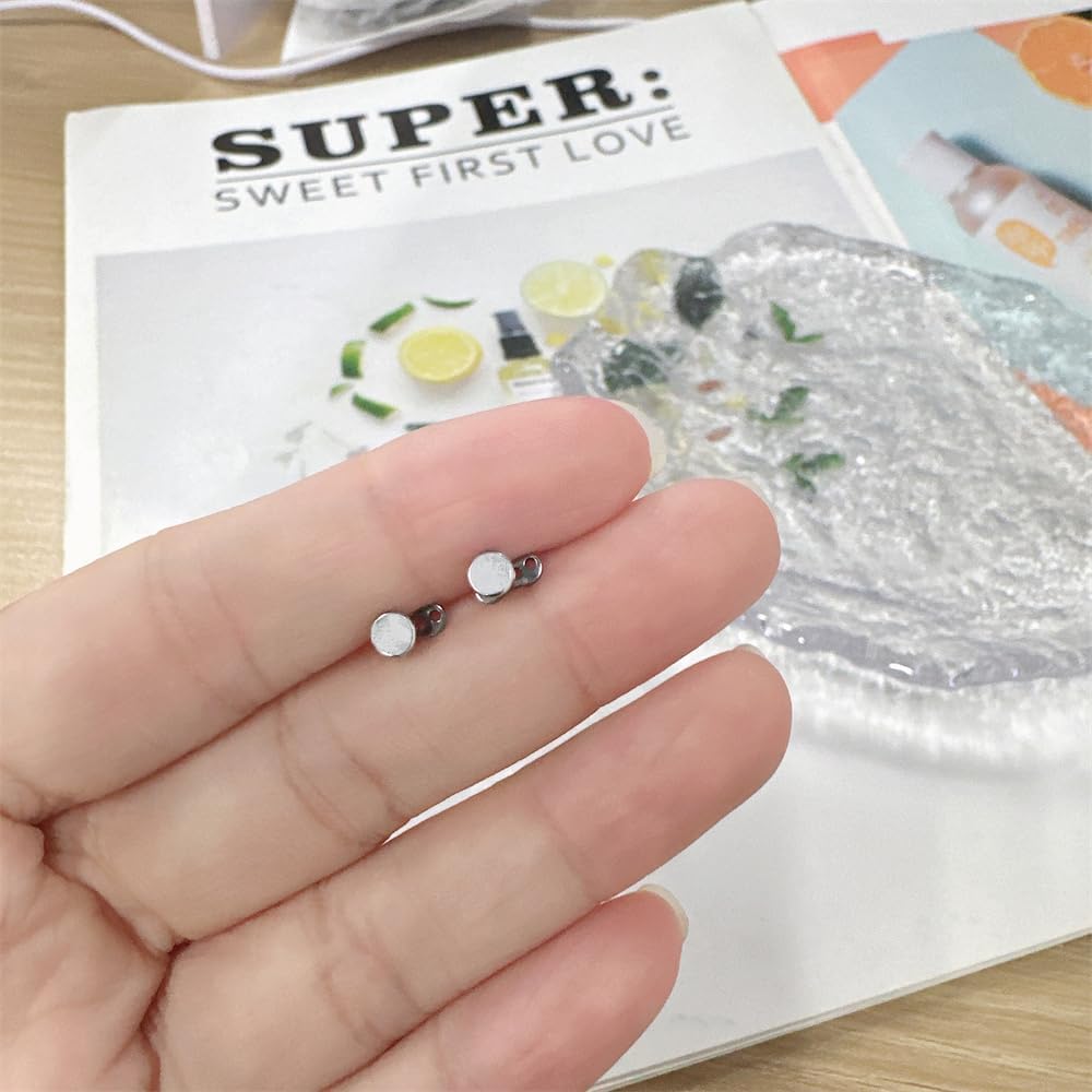 14G Round Disc Dermal Anchor T - Dermal Anchor Top ulasan dan harga