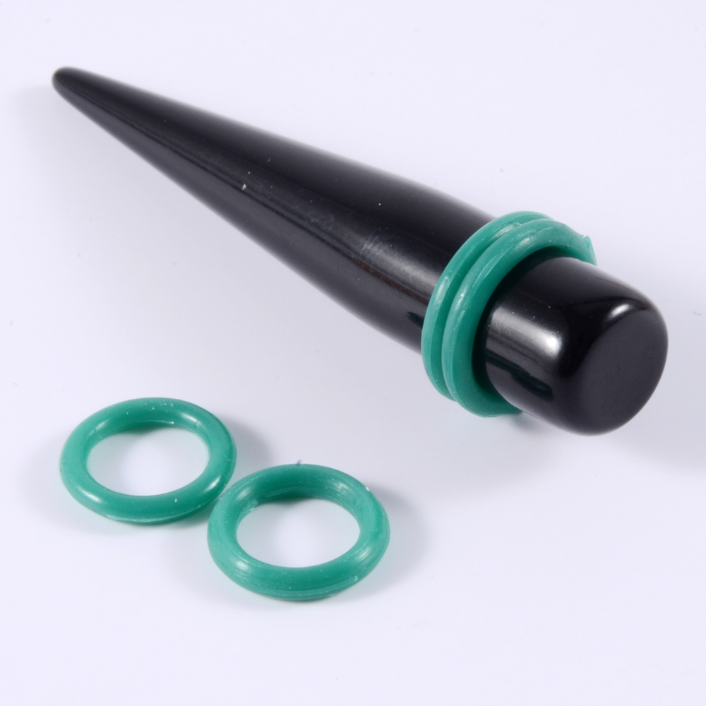 20pcs 1mm-22mm Rubber Ear Tape - Body Jewelry Gauges ulasan dan harga