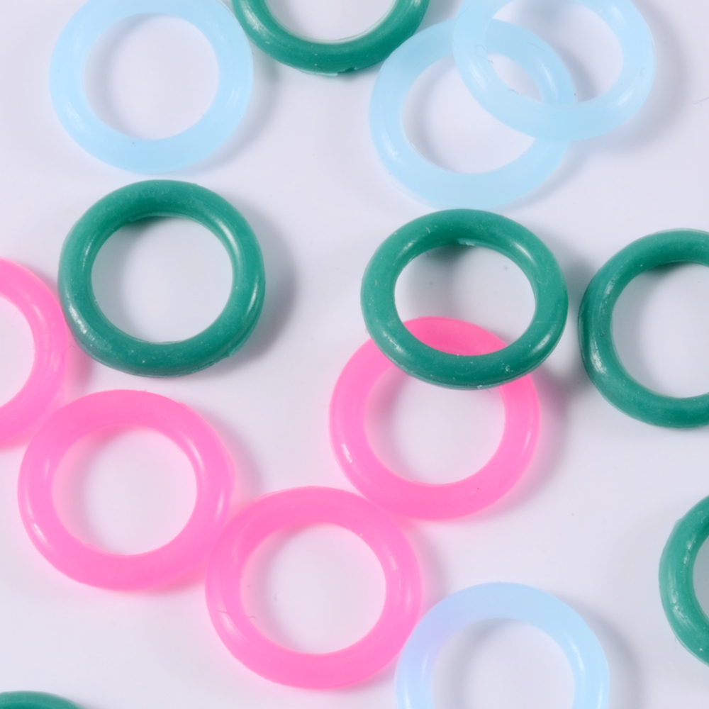 20pcs 1mm-22mm Rubber Ear Tape - Body Jewelry Gauges ulasan dan harga