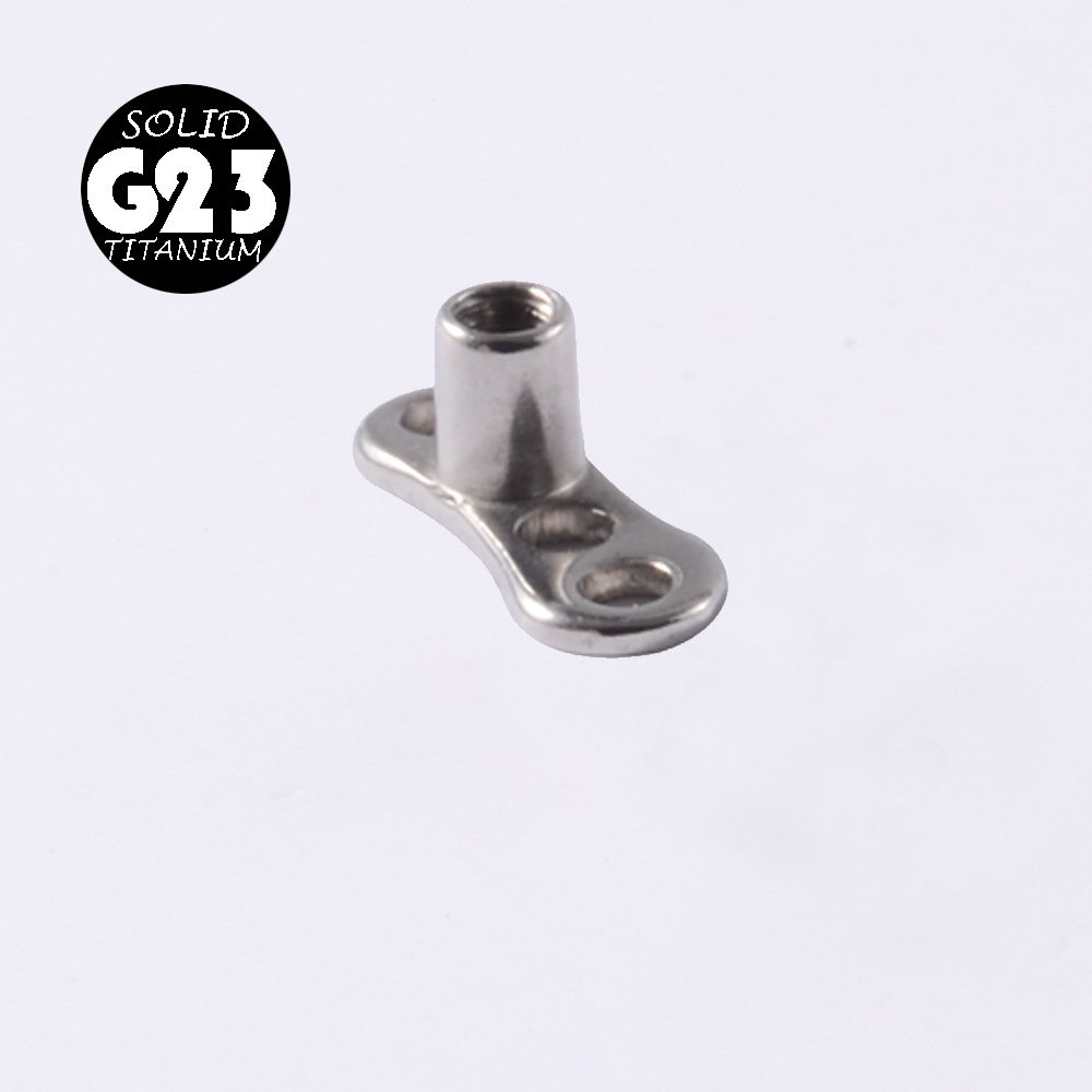 20pcs G23 Solid Titanium & Sur - Dermal Anchor Top ulasan dan harga