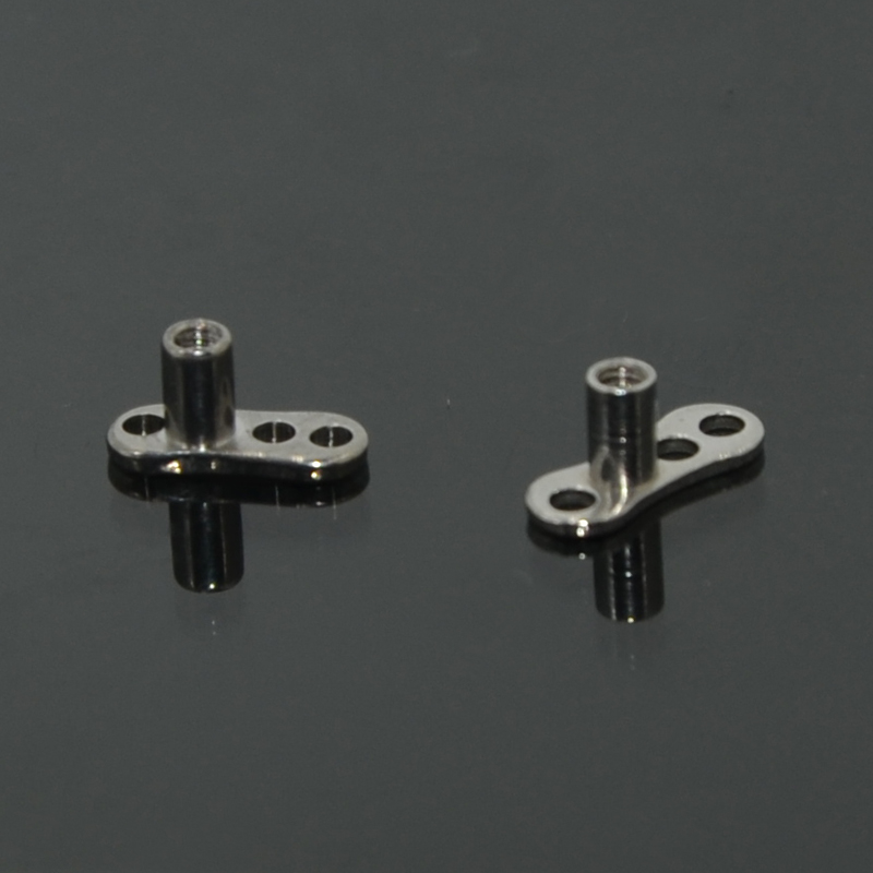 20pcs G23 Solid Titanium & Sur - Dermal Anchor Top ulasan dan harga