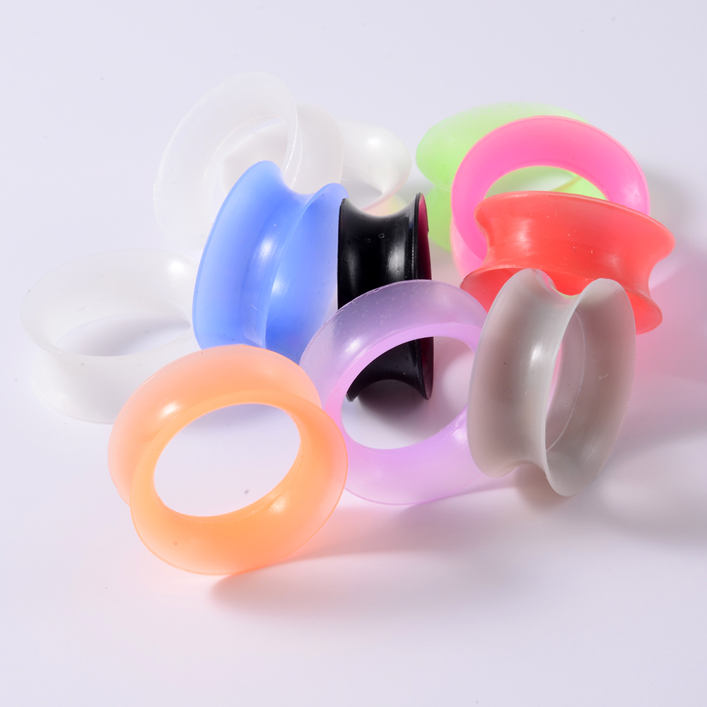 2Pcs Silicone Ear Plugs and Tu - Body Jewelry Gauges ulasan dan harga