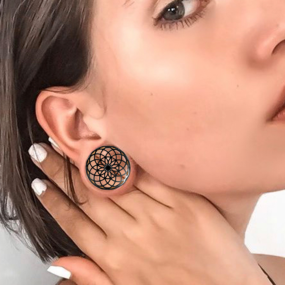 Vankula 2PCS 316 Stainless Ste - Body Jewelry Gauges ulasan dan harga