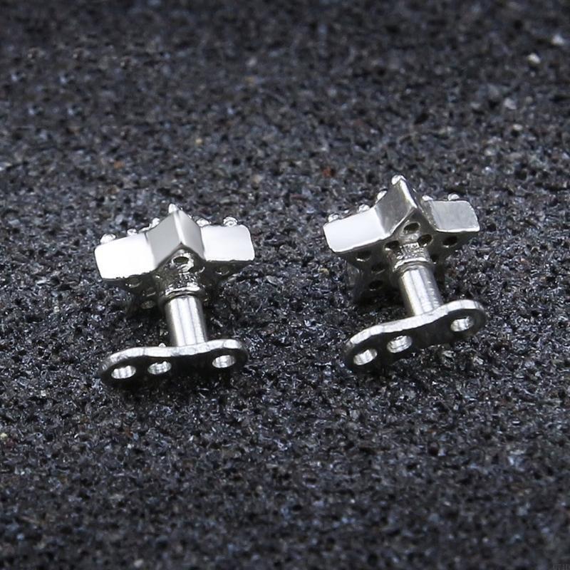  Sparkling Cubic Zirconia Derm - Dermal Anchor Top ulasan dan harga